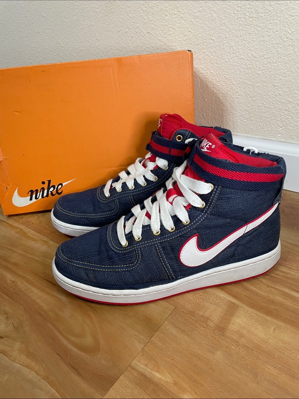 Nike Vandal High Supreme (VNTG) Sneakers (size 9)